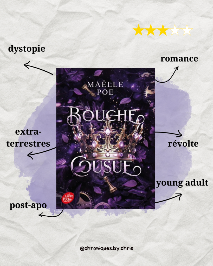 Bouche cousue Bilan lecture mars 2026 chris alcazar relecture et correction