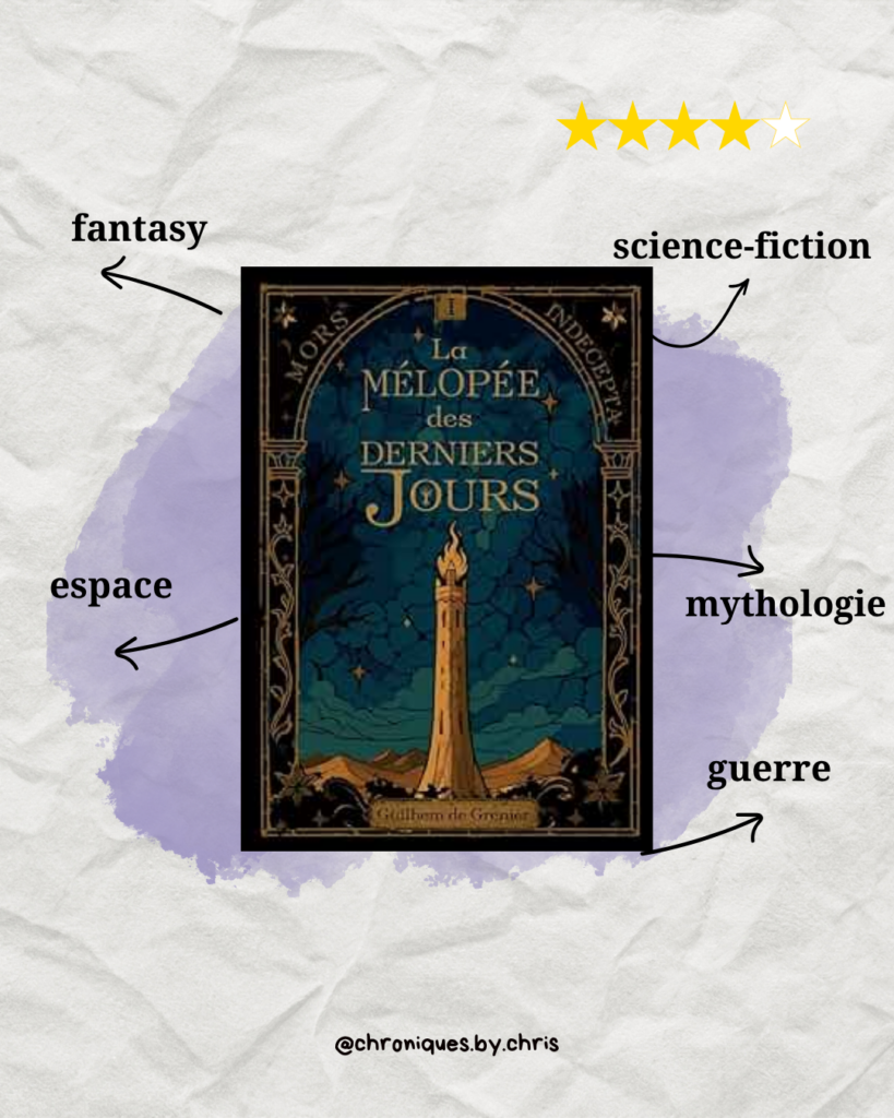 la mélopée des derniers jours Bilan lecture mars 2026 chris alcazar relecture et correction