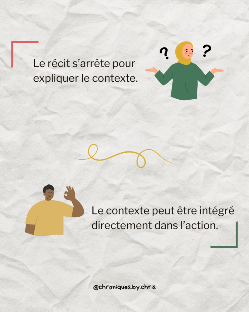 Chris Alcazar relecture correction maquette roman astuce écriture trop d'info dès le début (2)